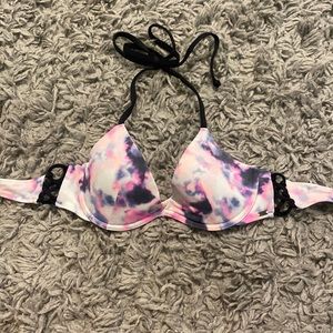 PINK push up swim top